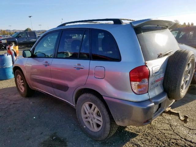 JTEGH20V510023978 - 2001 TOYOTA RAV4 SILVER photo 3