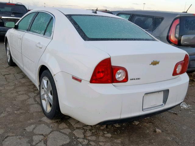 1G1ZB5EB7AF263666 - 2010 CHEVROLET MALIBU LS 白色 照片 3