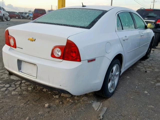 1G1ZB5EB7AF263666 - 2010 CHEVROLET MALIBU LS 白色 照片 4