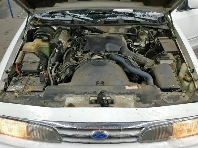 2FALP74W3TX214069 - 1996 FORD CROWN VICT WHITE photo 7