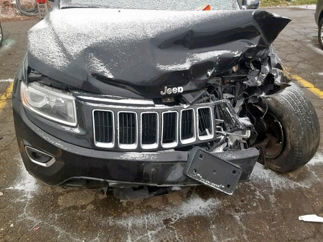 1C4RJFBG3EC275465 - 2014 JEEP GRAND CHER BLACK photo 7