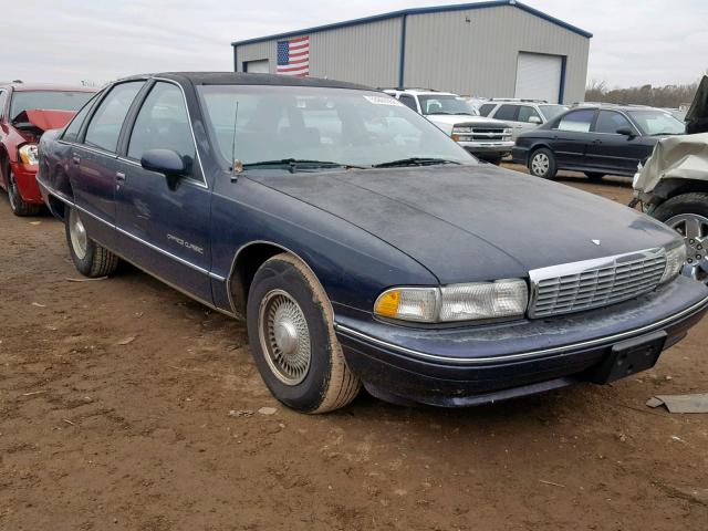 1G1BN53EXMW186592 - 1991 CHEVROLET CAPRICE CL BLUE photo 1