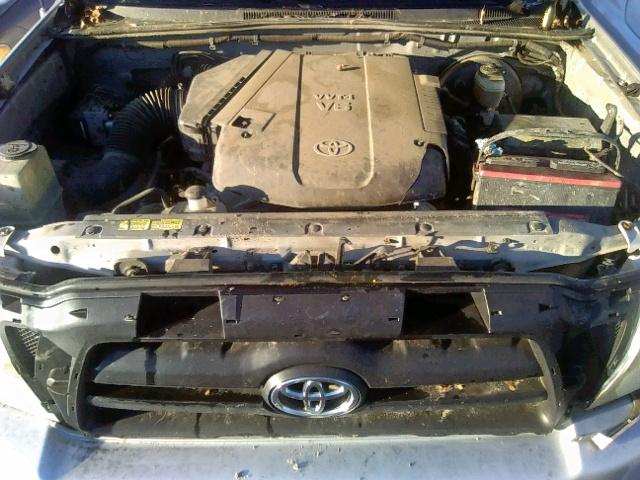 5TETU62N55Z107517 - 2005 TOYOTA TACOMA PRE GRAY photo 7