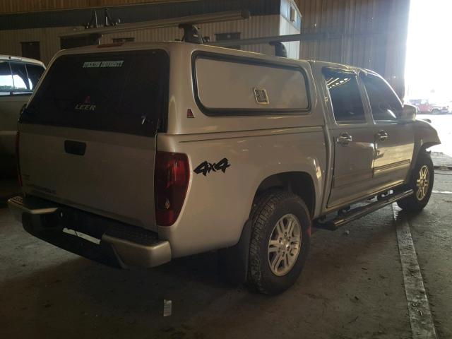 1GCHTCFE6B8125099 - 2011 CHEVROLET COLORADO L SILVER photo 4