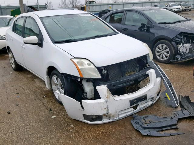 3N1AB61E38L705887 - 2008 NISSAN SENTRA 2.0 WHITE photo 1