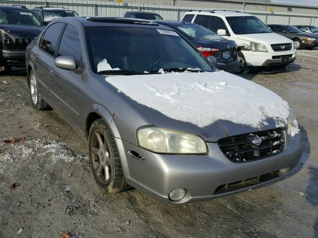 JN1CA31A31T309659 - 2001 NISSAN MAXIMA GXE GRAY photo 1