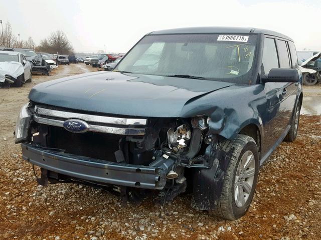 2FMGK5BC0ABA29006 - 2010 FORD FLEX SE GRAY photo 2