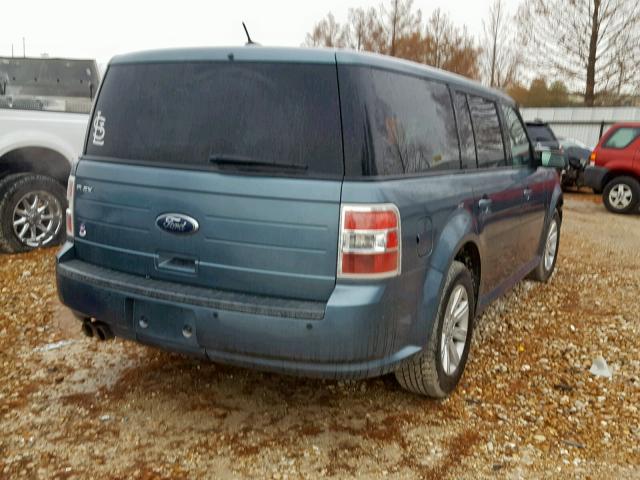 2FMGK5BC0ABA29006 - 2010 FORD FLEX SE GRAY photo 4