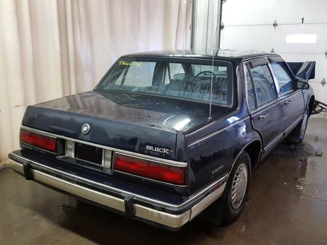 1G4HR54C1KH404368 - 1989 BUICK LESABRE LI BLUE photo 4