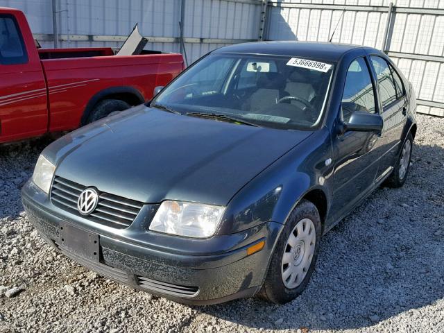 3VWRK69M13M074150 - 2003 VOLKSWAGEN JETTA GL GREEN photo 2