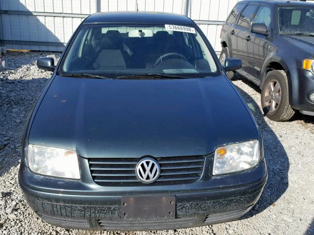 3VWRK69M13M074150 - 2003 VOLKSWAGEN JETTA GL GREEN photo 9