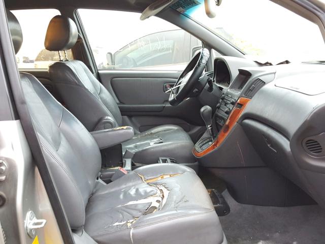 JT6HF10U0Y0125447 - 2000 LEXUS RX 300 SILVER photo 5