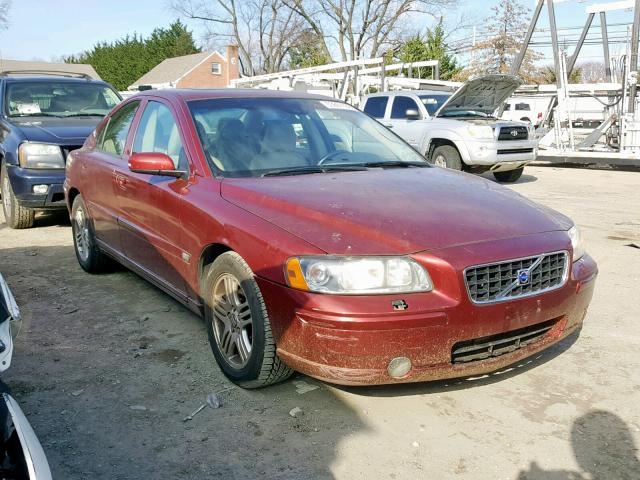 YV1RS592652483261 - 2005 VOLVO S60 2.5T RED photo 1