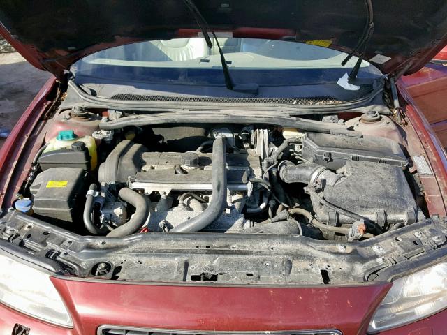 YV1RS592652483261 - 2005 VOLVO S60 2.5T RED photo 7