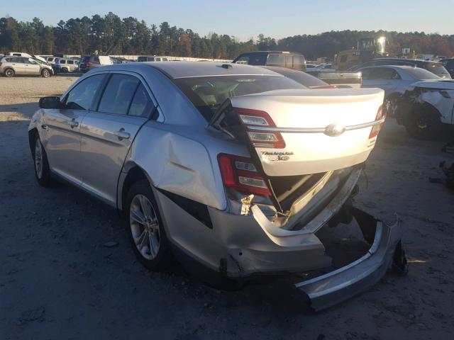 1FAHP2E80DG173688 - 2013 FORD TAURUS SEL SILVER photo 3