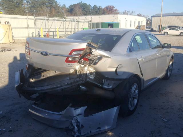 1FAHP2E80DG173688 - 2013 FORD TAURUS SEL SILVER photo 4