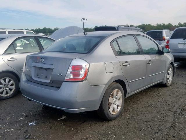 3N1AB61E37L692864 - 2007 NISSAN SENTRA 2.0 GRAY photo 4