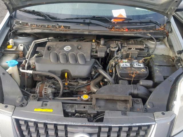 3N1AB61E37L692864 - 2007 NISSAN SENTRA 2.0 GRAY photo 7