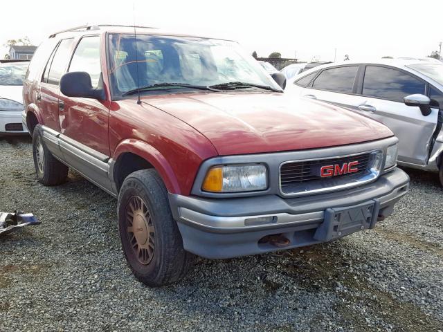 1GKDT13W8S2538634 - 1995 GMC JIMMY RED photo 1