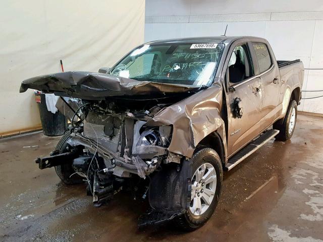 1GCGTCE35G1218272 - 2016 CHEVROLET COLORADO L BROWN photo 2