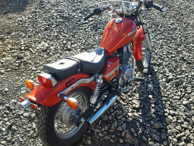 JH2MC13065K103372 - 2005 HONDA CMX250 C ORANGE photo 4