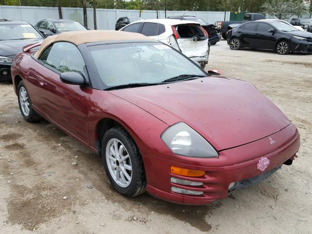 4A3AE35G81E007938 - 2001 MITSUBISHI ECLIPSE SP RED photo 1