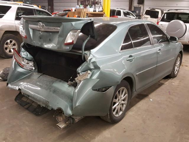 4T1BB3EK5AU124902 - 2010 TOYOTA CAMRY HYBR GREEN photo 4