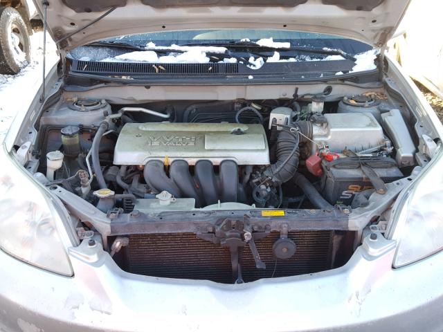 2T1KR32E84C194507 - 2004 TOYOTA COROLLA MA SILVER photo 7