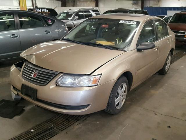 1G8AZ58F37Z136591 - 2007 SATURN ION LEVEL GOLD photo 2