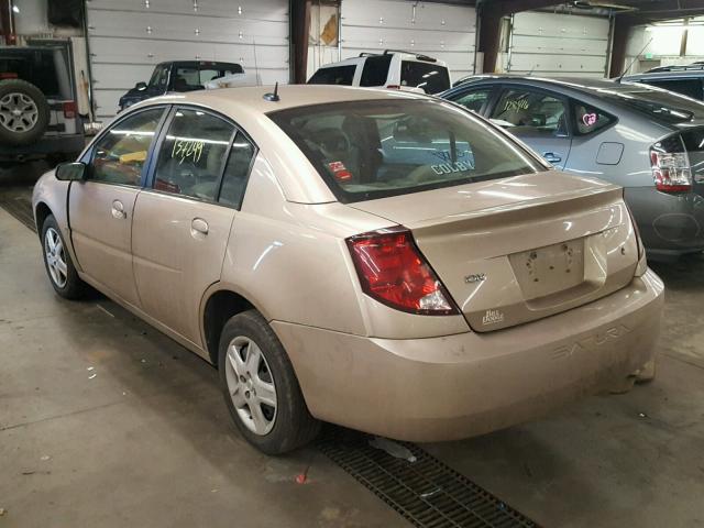 1G8AZ58F37Z136591 - 2007 SATURN ION LEVEL GOLD photo 3