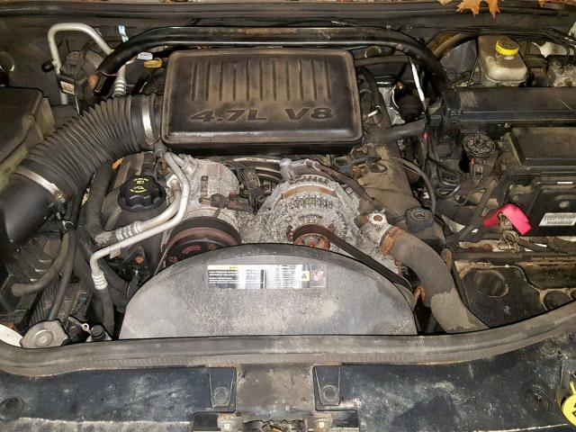 1J8HG48P87C529172 - 2007 JEEP COMMANDER WHITE photo 7