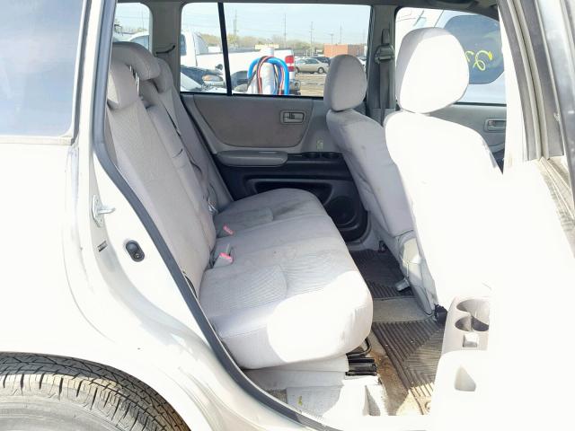 JTEDP21A550063386 - 2005 TOYOTA HIGHLANDER SILVER photo 6