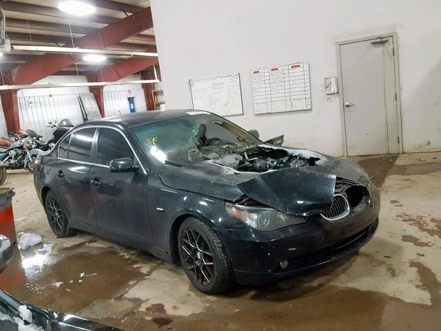 WBANF73556CC34470 - 2006 BMW 530 XI BLACK photo 1