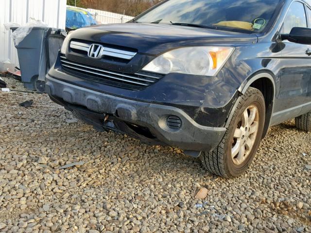 JHLRE387X7C082388 - 2007 HONDA CR-V EXL BLACK photo 9