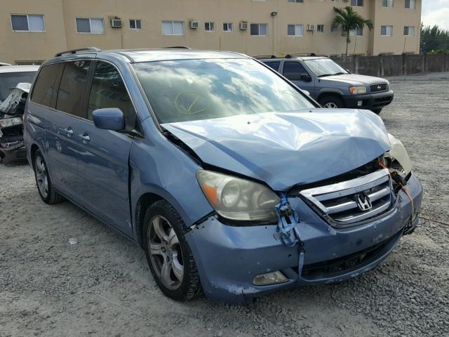 5FNRL38895B036904 - 2005 HONDA ODYSSEY TO BLUE photo 1