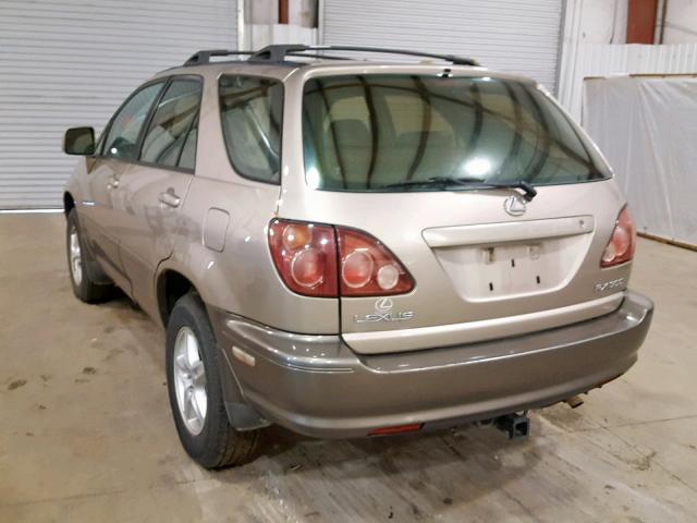 JT6HF10U4Y0133499 - 2000 LEXUS RX 300 TAN photo 3