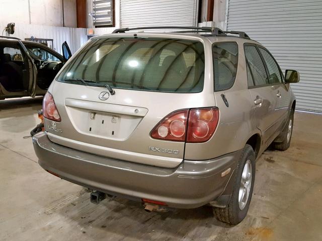 JT6HF10U4Y0133499 - 2000 LEXUS RX 300 TAN photo 4