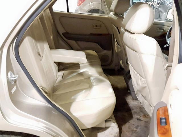 JT6HF10U4Y0133499 - 2000 LEXUS RX 300 TAN photo 6