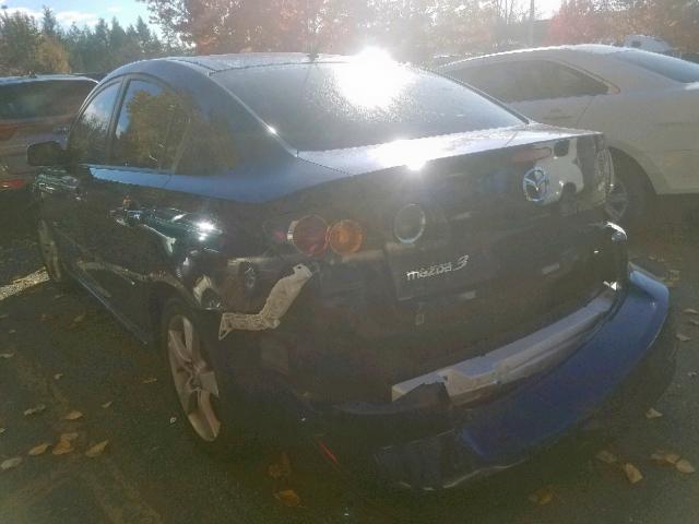 JM1BK123641114407 - 2004 MAZDA 3 S BLUE photo 3