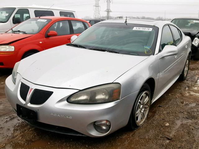 2G2WR544951324154 - 2005 PONTIAC GRAND PRIX SILVER photo 2