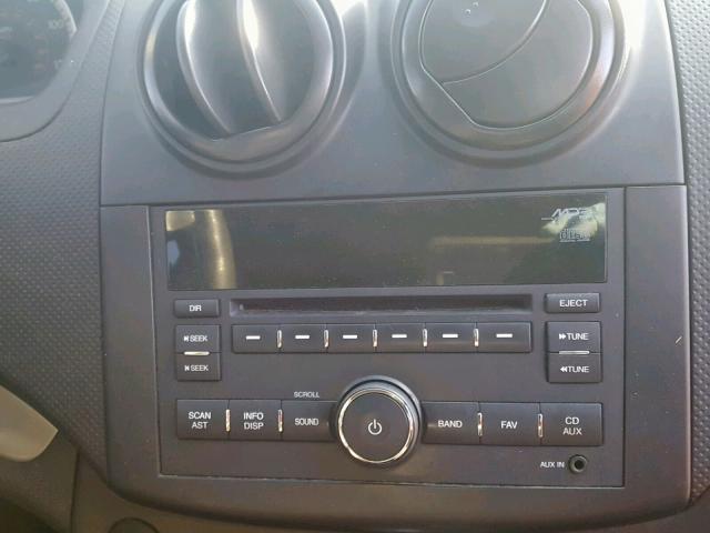 KL1TD66EX9B627269 - 2009 CHEVROLET AVEO LS BLUE photo 9