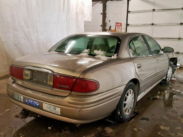 1G4HP52KX44127343 - 2004 BUICK LESABRE CU GOLD photo 4