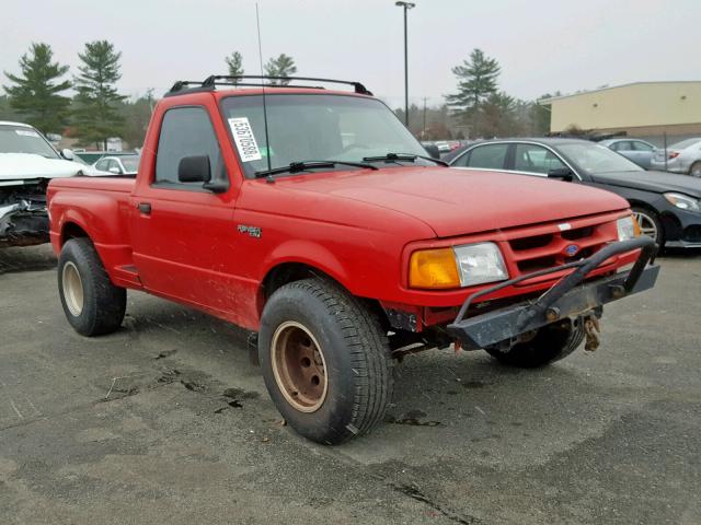 1FTCR10AXTPA37568 - 1996 FORD RANGER RED photo 1