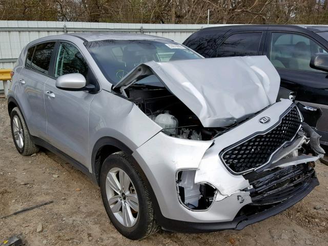 KNDPM3AC7J7311401 - 2018 KIA SPORTAGE L SILVER photo 1