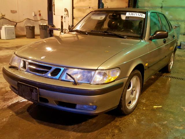 YS3DF58N2X2008671 - 1999 SAAB 9-3 SE GREEN photo 2