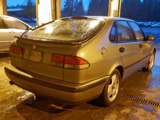 YS3DF58N2X2008671 - 1999 SAAB 9-3 SE GREEN photo 4