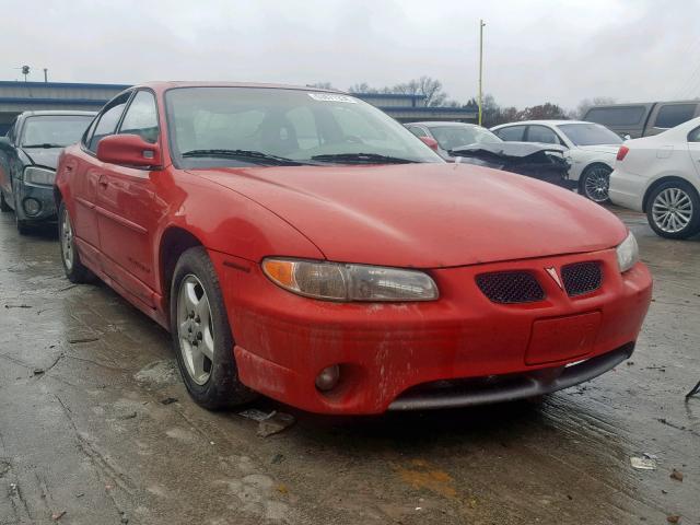 1G2WP52KXWF301483 - 1998 PONTIAC GRAND PRIX RED photo 1