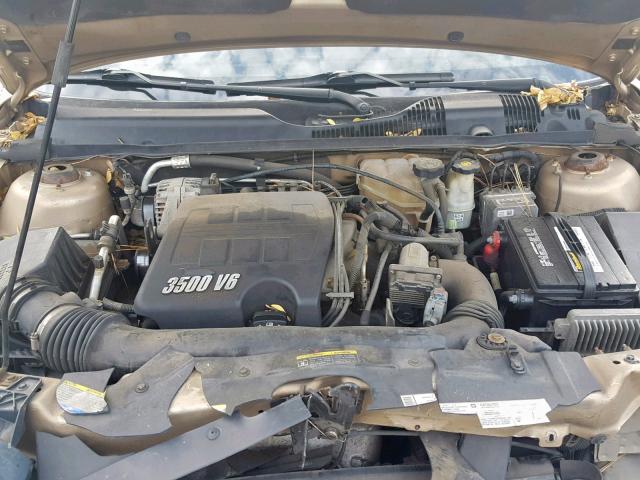 1G1ZT52825F308234 - 2005 CHEVROLET MALIBU LS 金色 照片 7