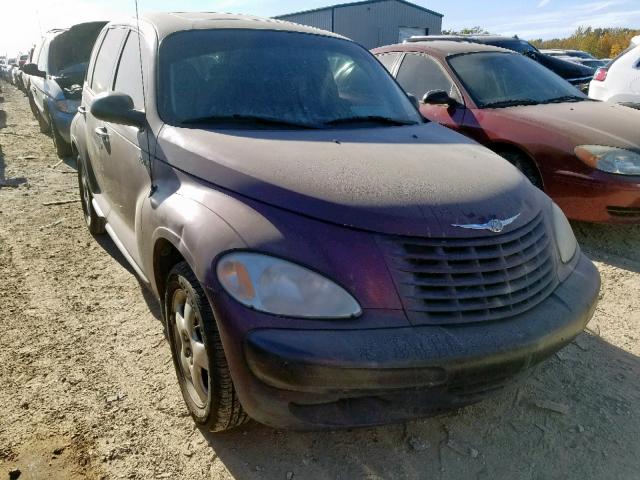 3C8FY68B82T202701 - 2002 CHRYSLER PT CRUISER PURPLE photo 1