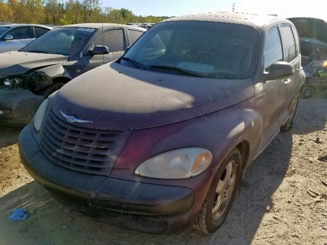 3C8FY68B82T202701 - 2002 CHRYSLER PT CRUISER PURPLE photo 2